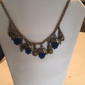 Vintage original 1940’s brass necklace.